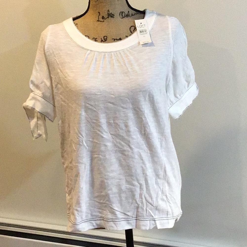 White blouse Loft